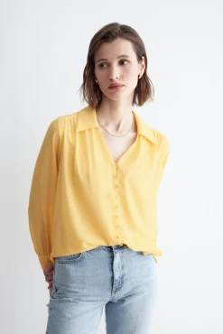 ADAME Lemon Blouse