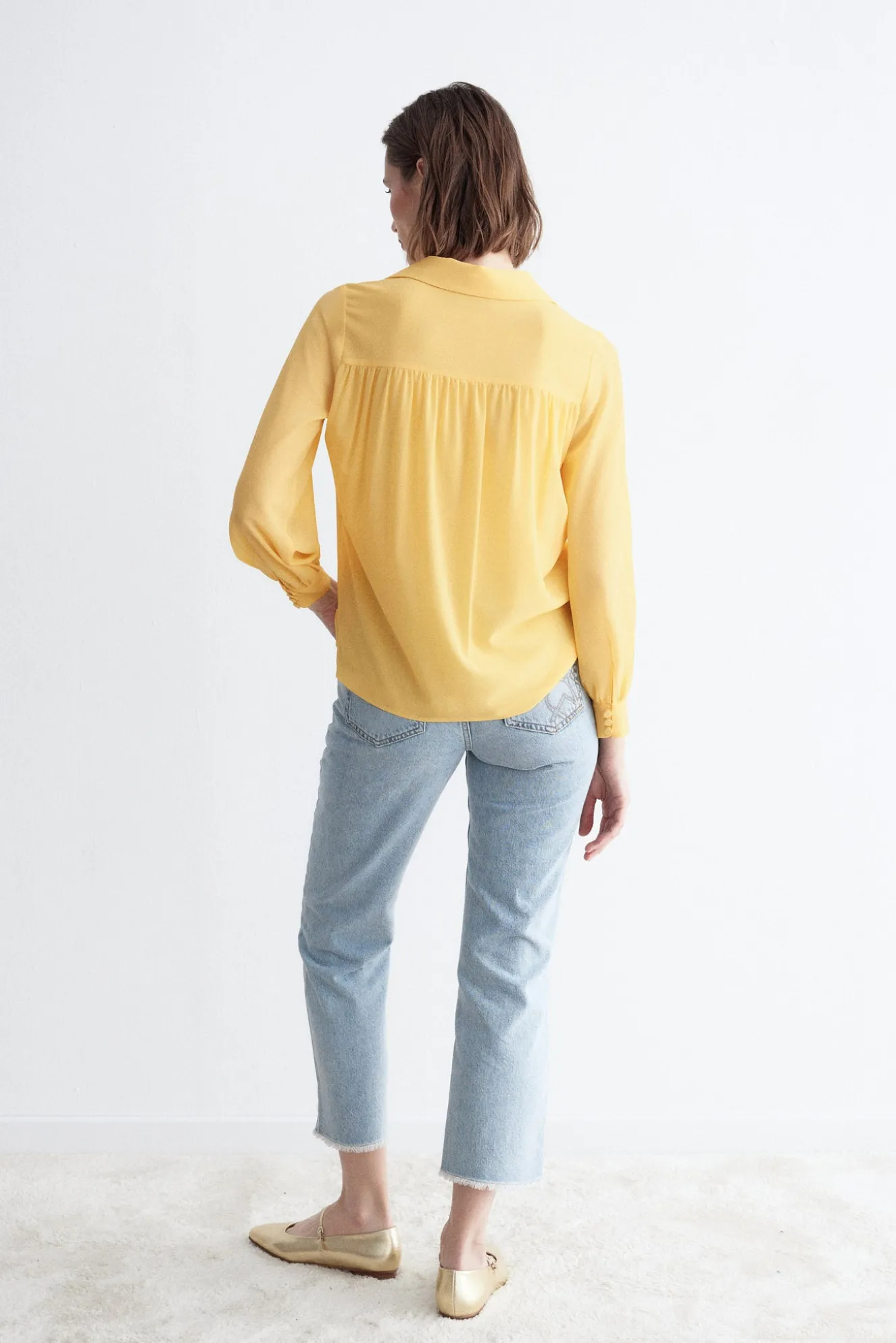 ADAME Lemon Blouse