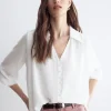 ADAME White Blouse