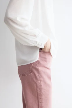ADAME White Blouse