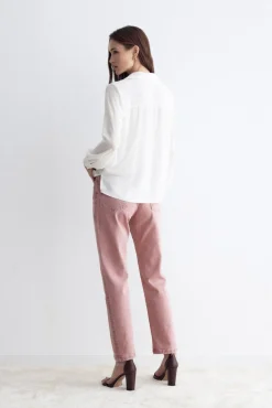 ADAME White Blouse