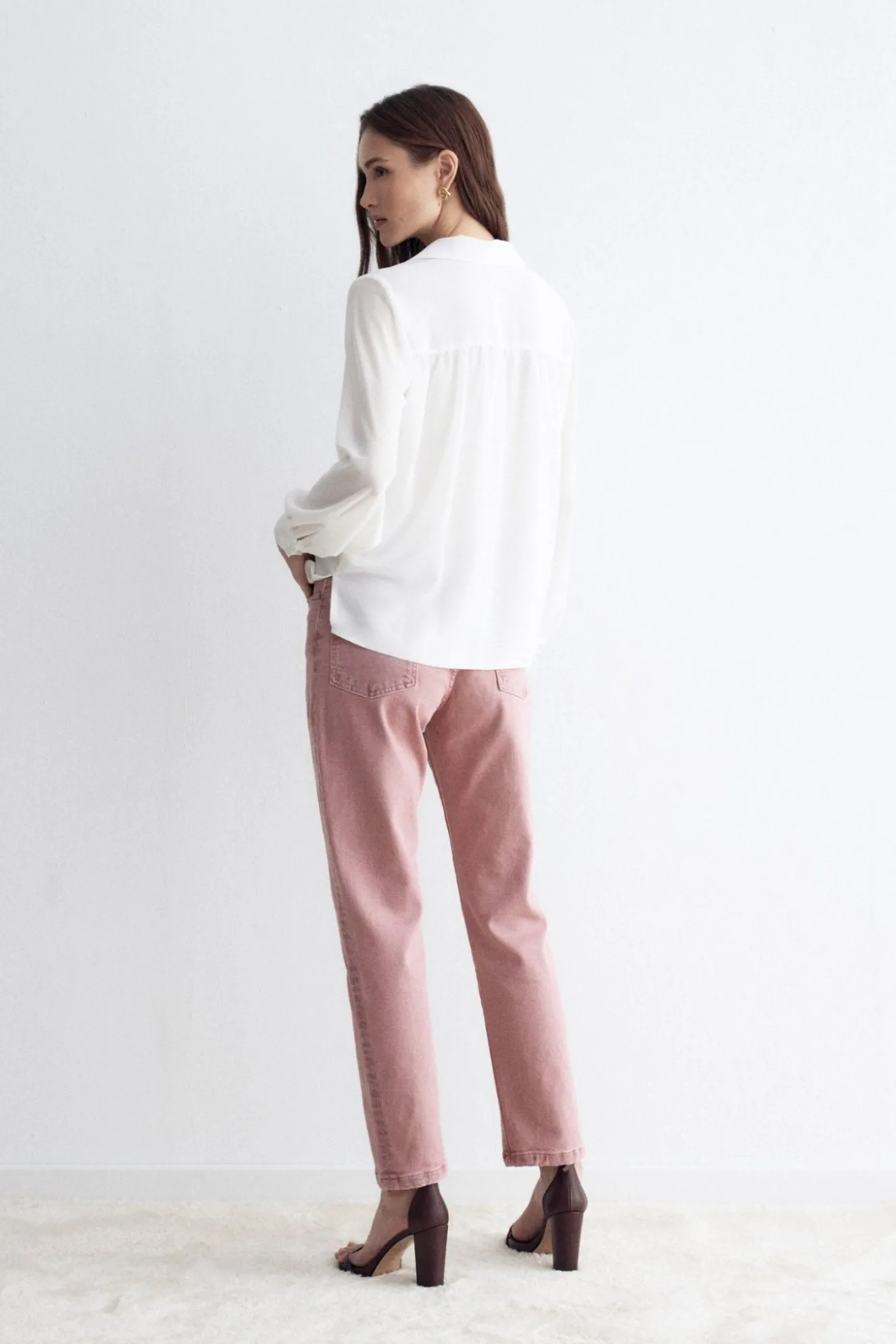 ADAME White Blouse