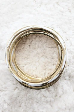ADRIEL White Bracelet Set