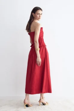 AGNES Red Skirt