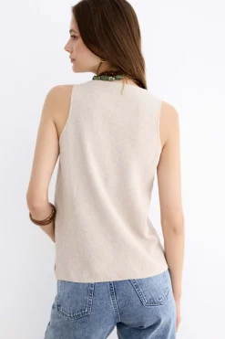 AKARI Beige Top