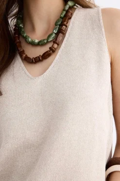 AKARI Beige Top