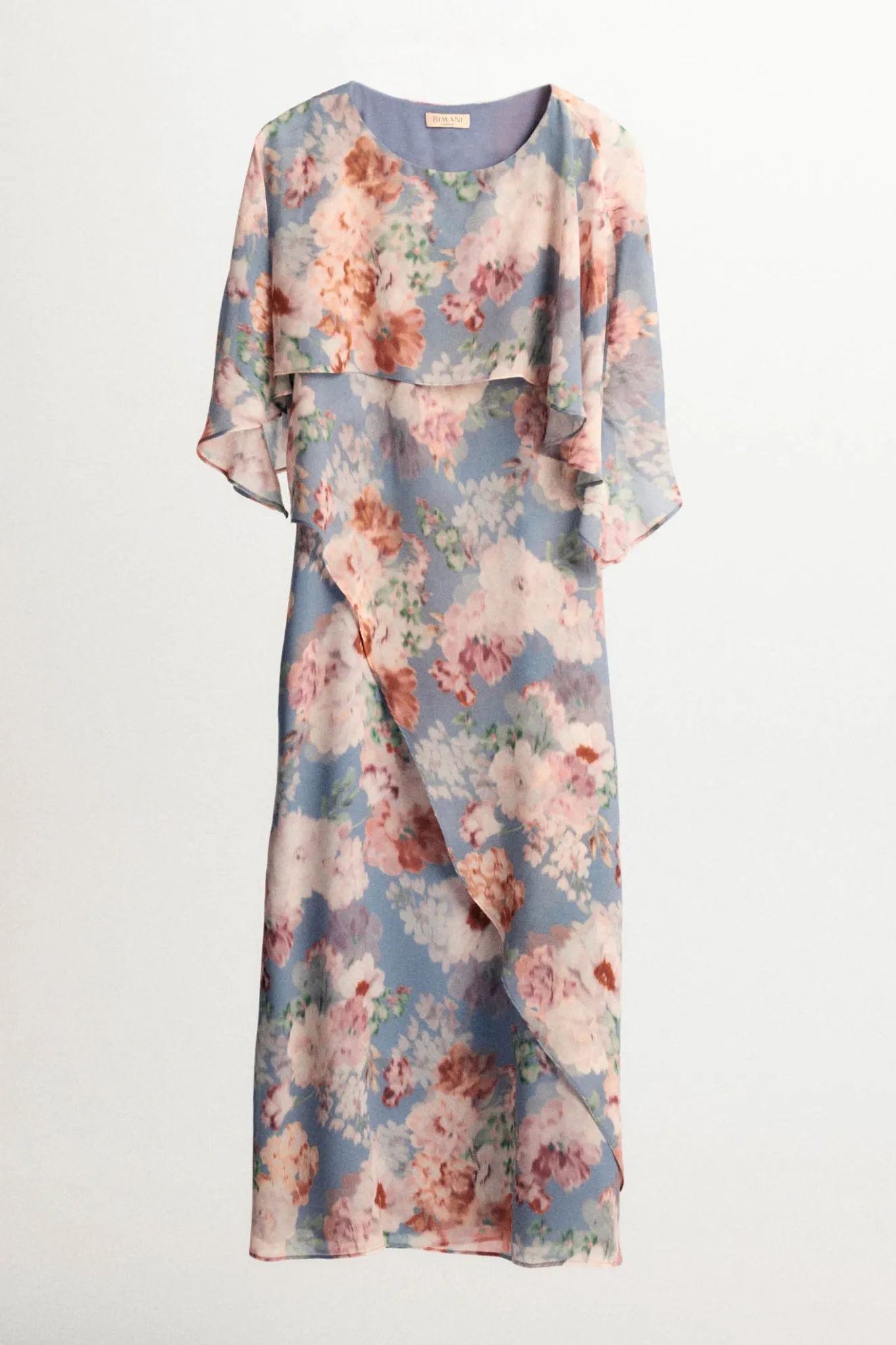 ALIZEE Print sky dress