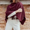 ALLEGRA Burgundy Cape