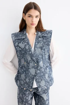 ALSACE Blue Vest