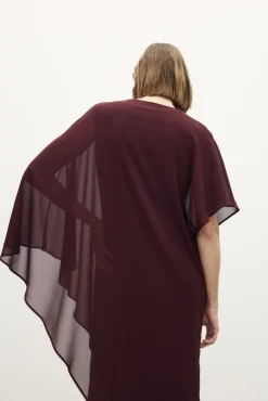AMALFI Burgundy Dress