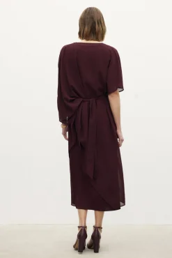 AMALFI Burgundy Dress