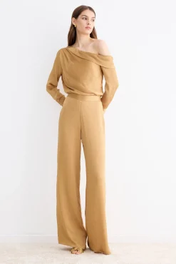 AMANDA Gold Blouse