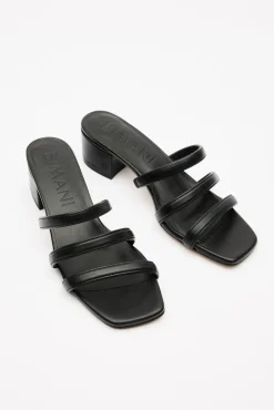 ANA MINI Black Sandal