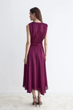 ANTONELLA Grape Dress