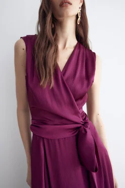 ANTONELLA Grape Dress