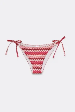 ARUBA Print Red Bikini Bottom
