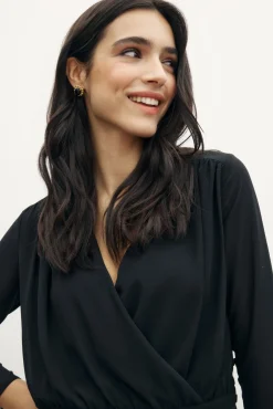 ATRANI Black Blouse