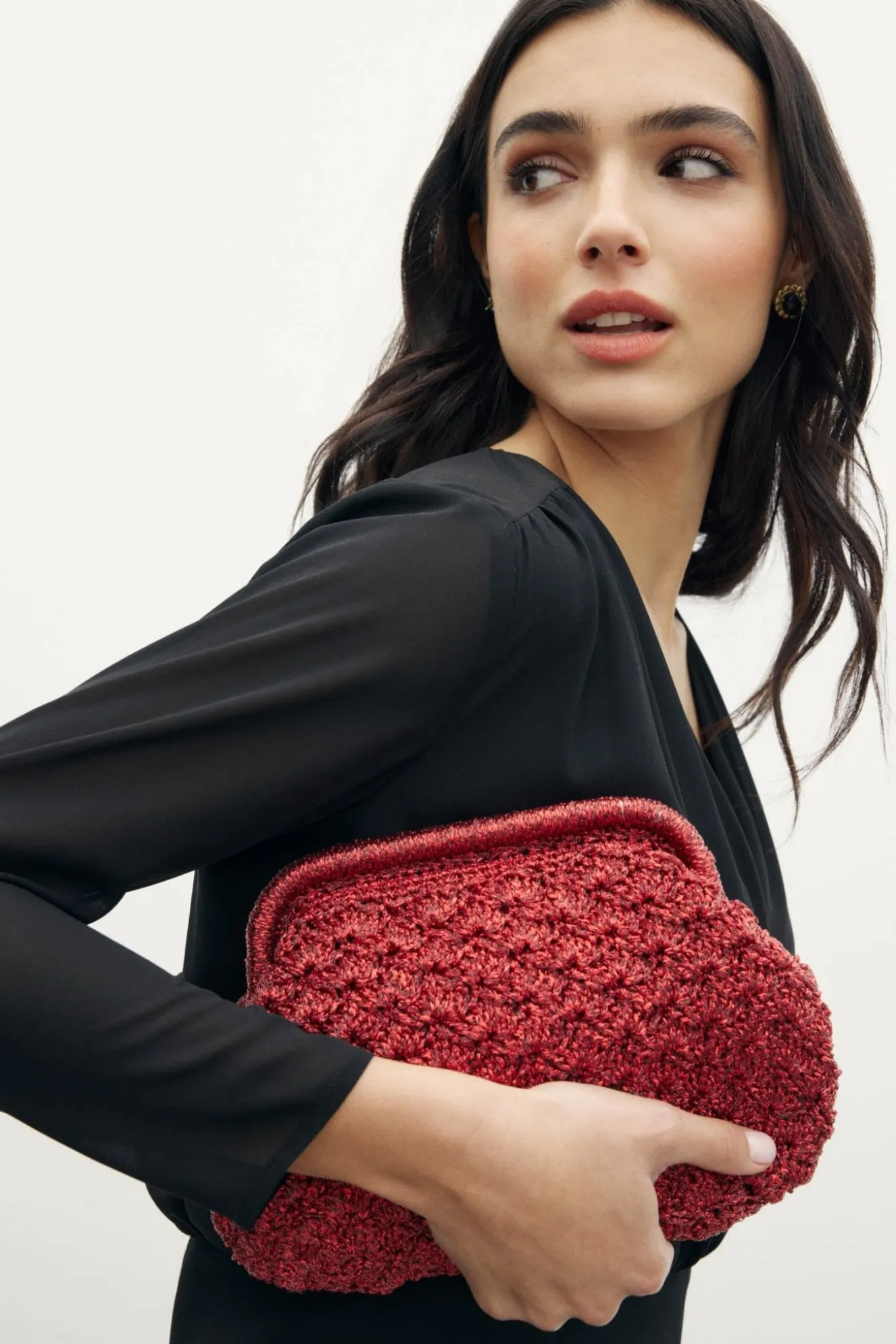 ATRANI Black Blouse