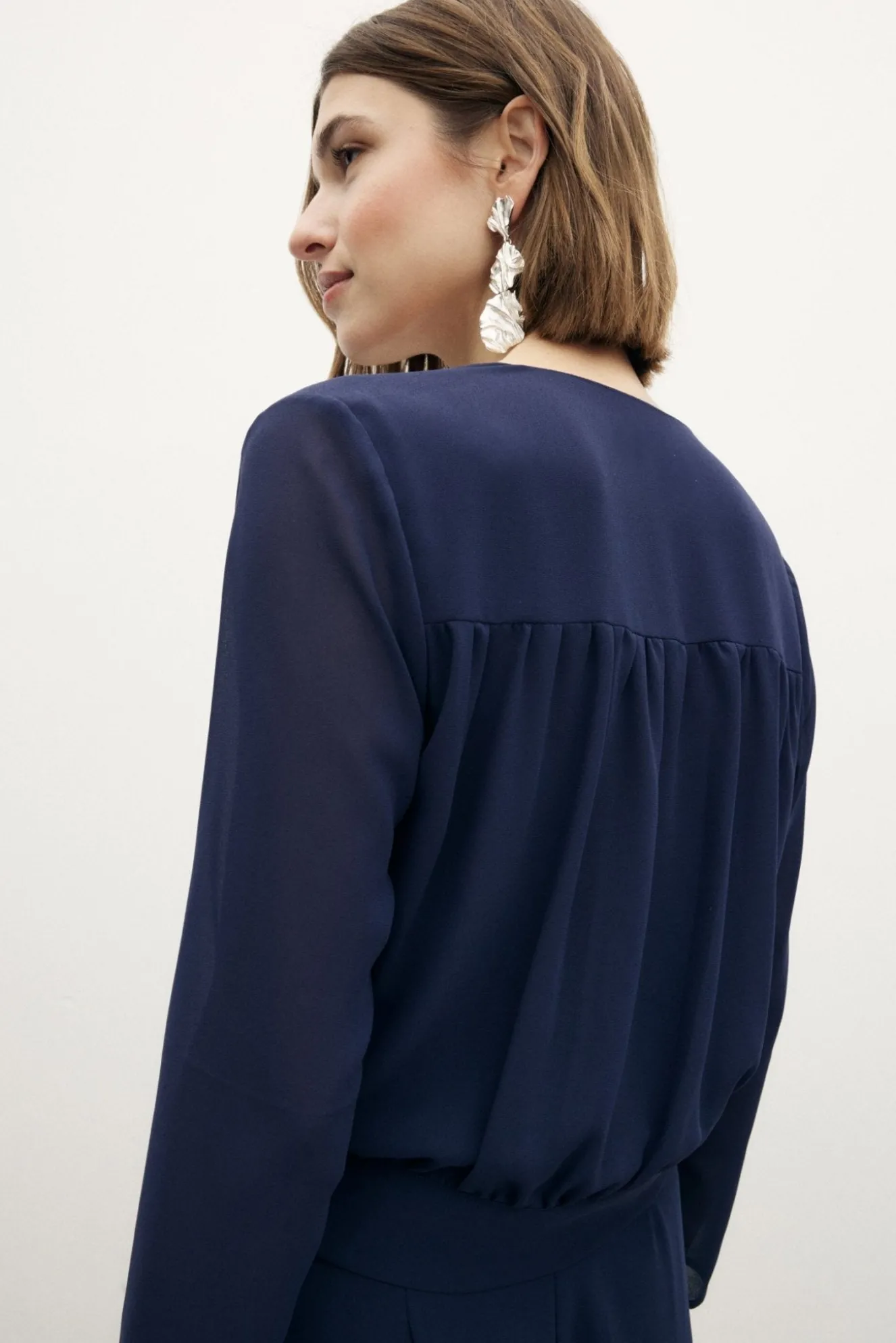 ATRANI Blue Blouse