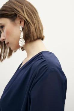 ATRANI Blue Blouse