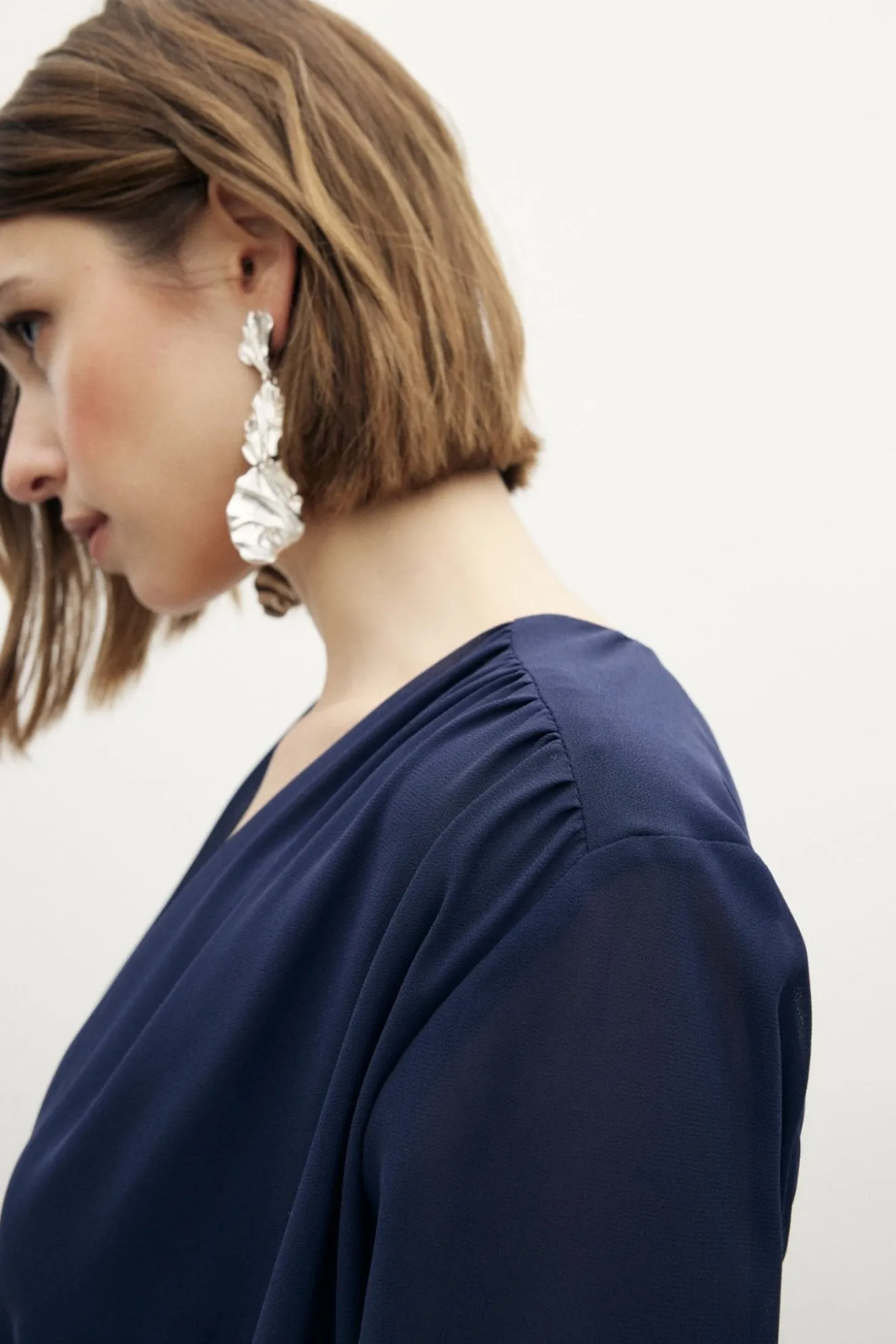 ATRANI Blue Blouse