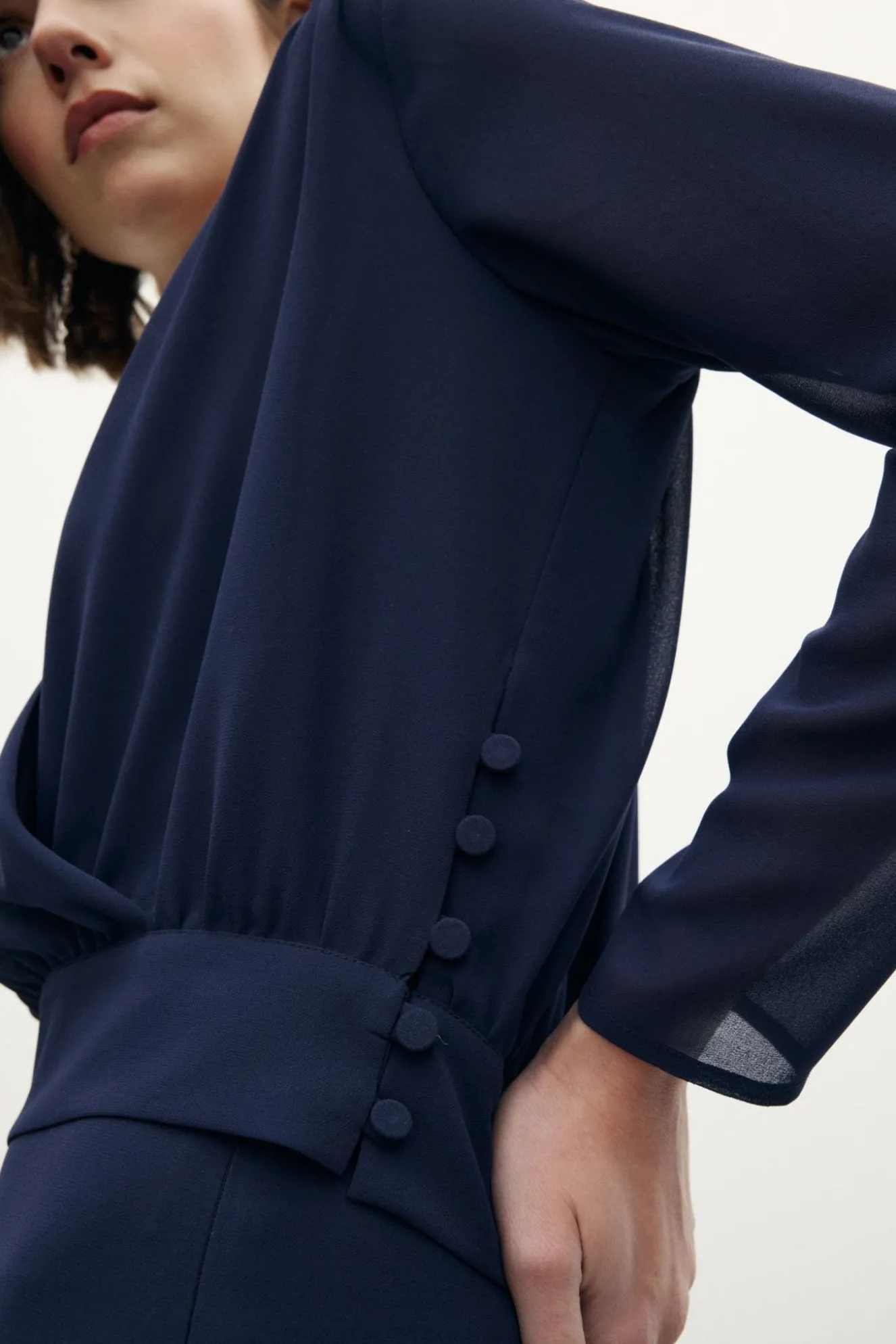 ATRANI Blue Blouse