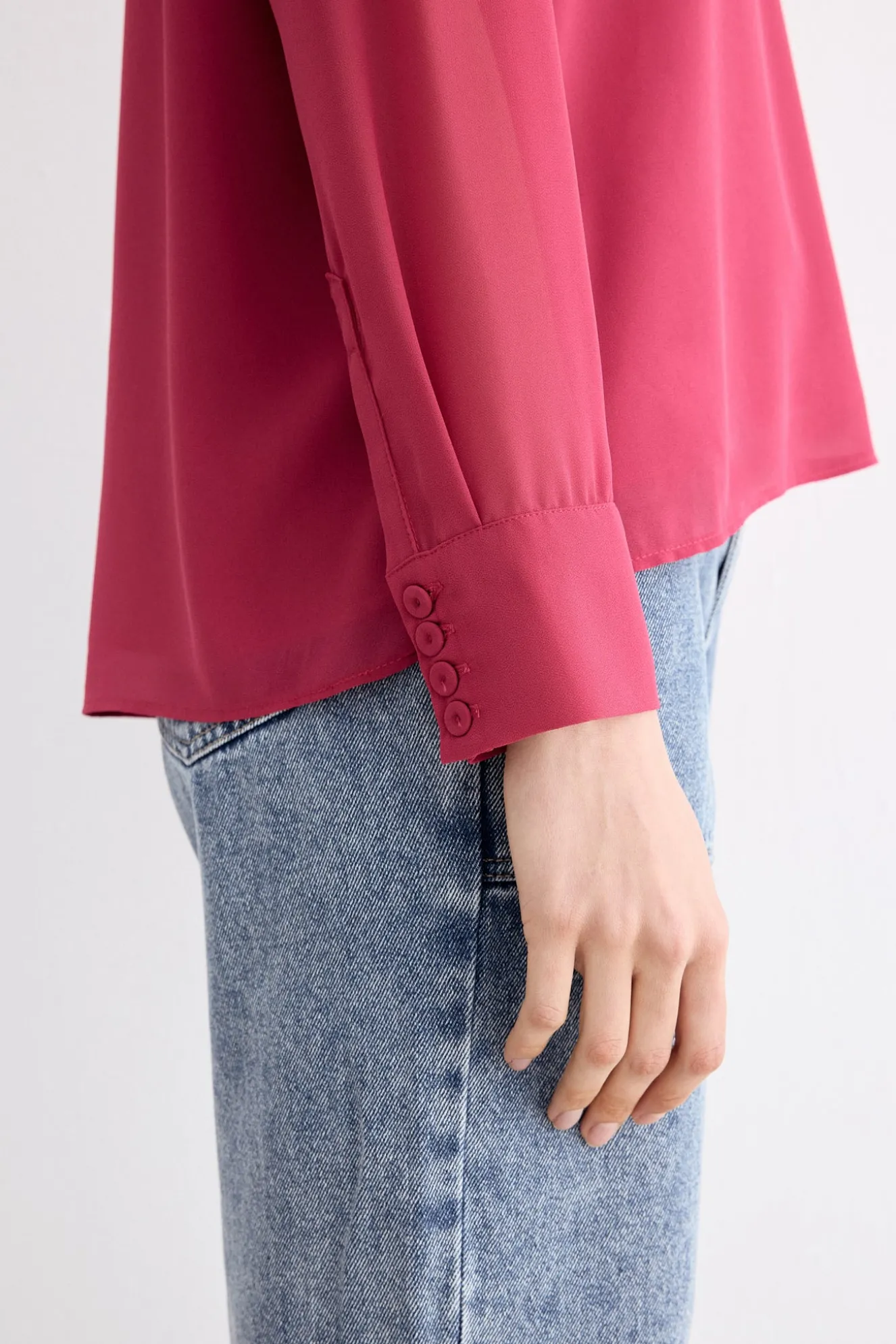 Avani Blouse Cherry