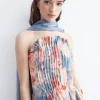 BARDOT Print Sky Top