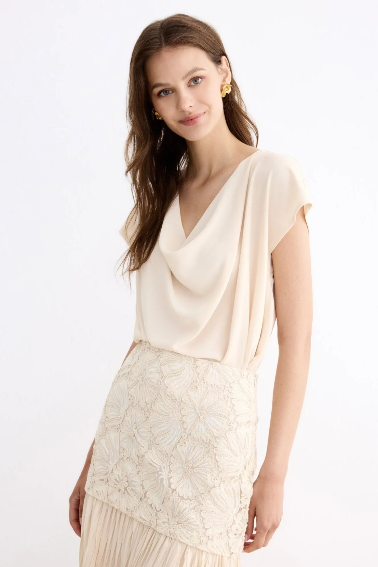BAYAMO Beige Blouse