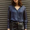 BELLA Blouse Navy