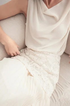 BERILO Beige Skirt