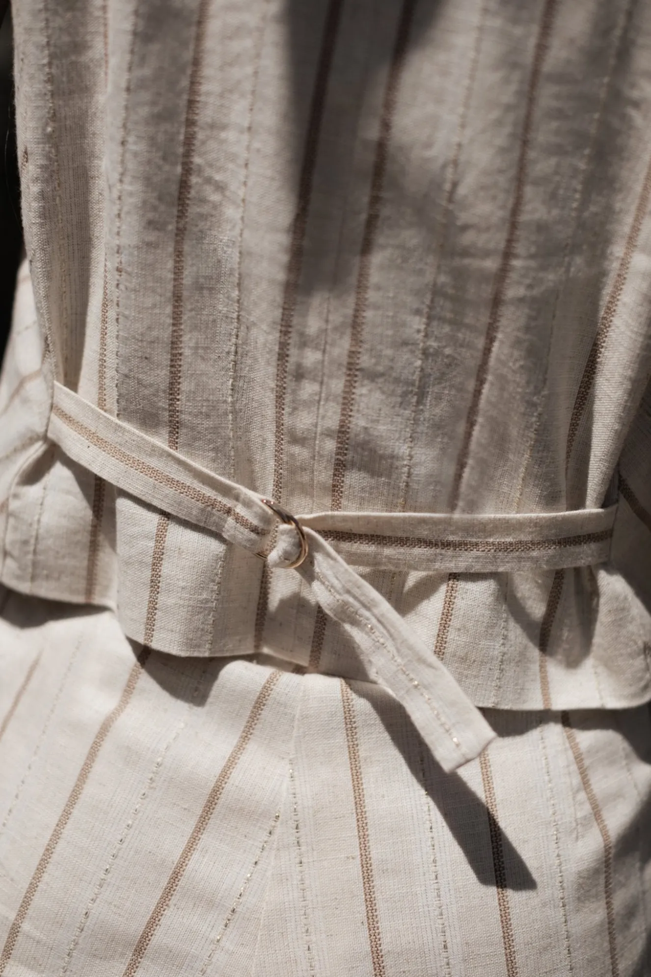 Bermuda BERNAL Stripes Beige