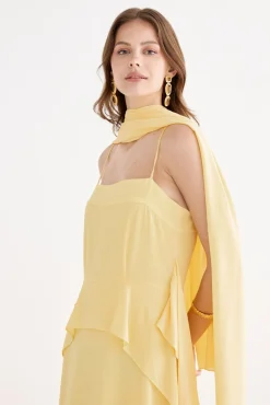 BIMANI Lemon Scarf