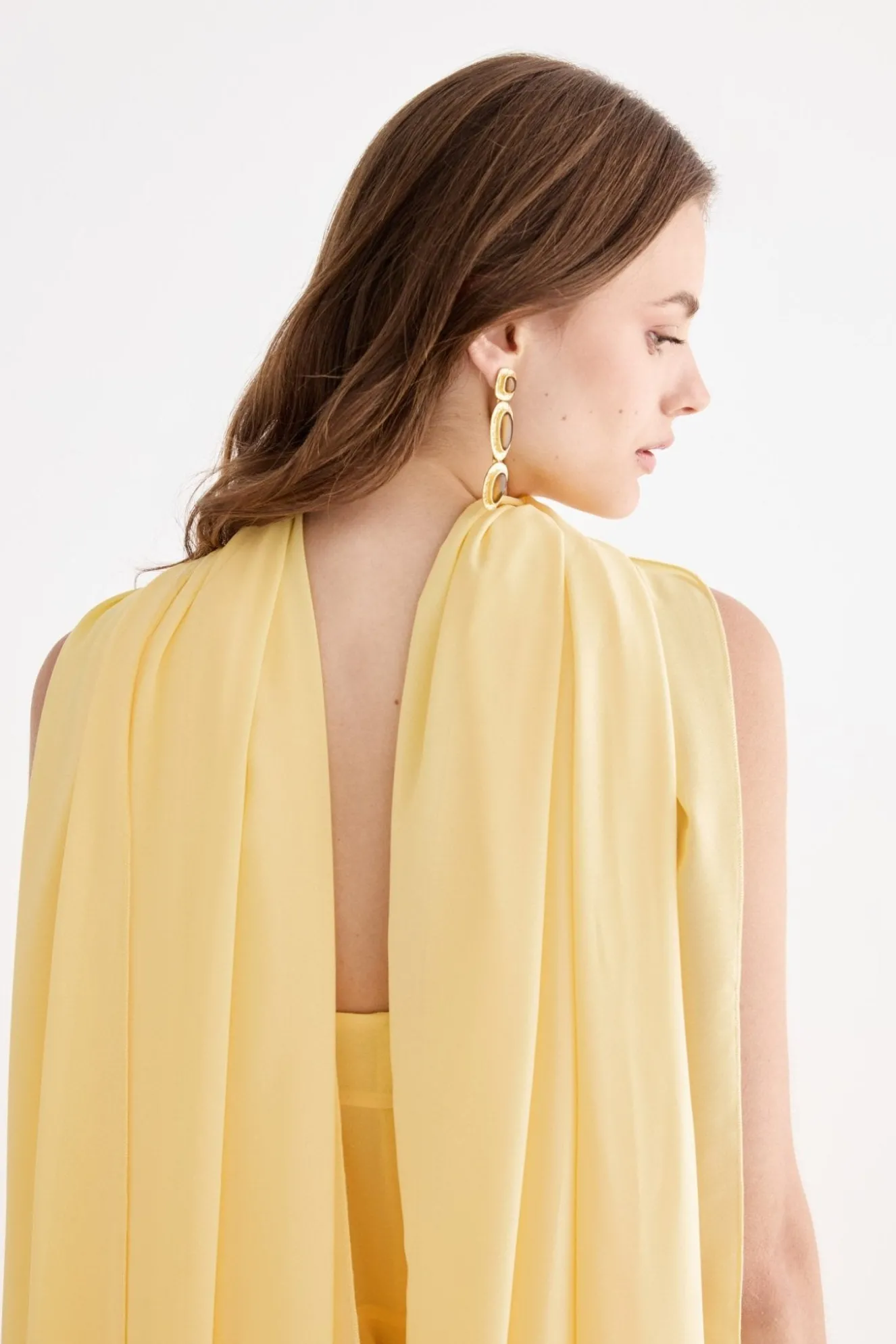BIMANI Lemon Scarf