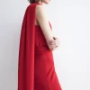 BIMANI Red Scarf