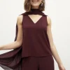 BIMANI Scarf Burgundy