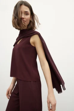 BIMANI Scarf Burgundy