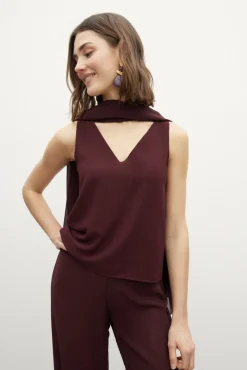 BIMANI Scarf Burgundy