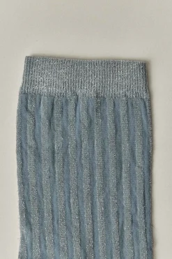 BIMANI Stripes Stone Sock