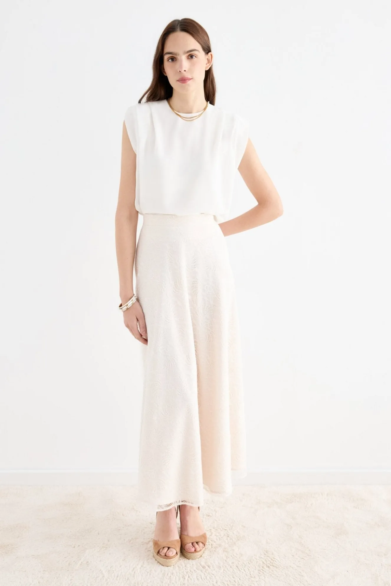 BIRMINGHAM Blouse White