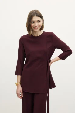 Blouse QUITA Burgundy