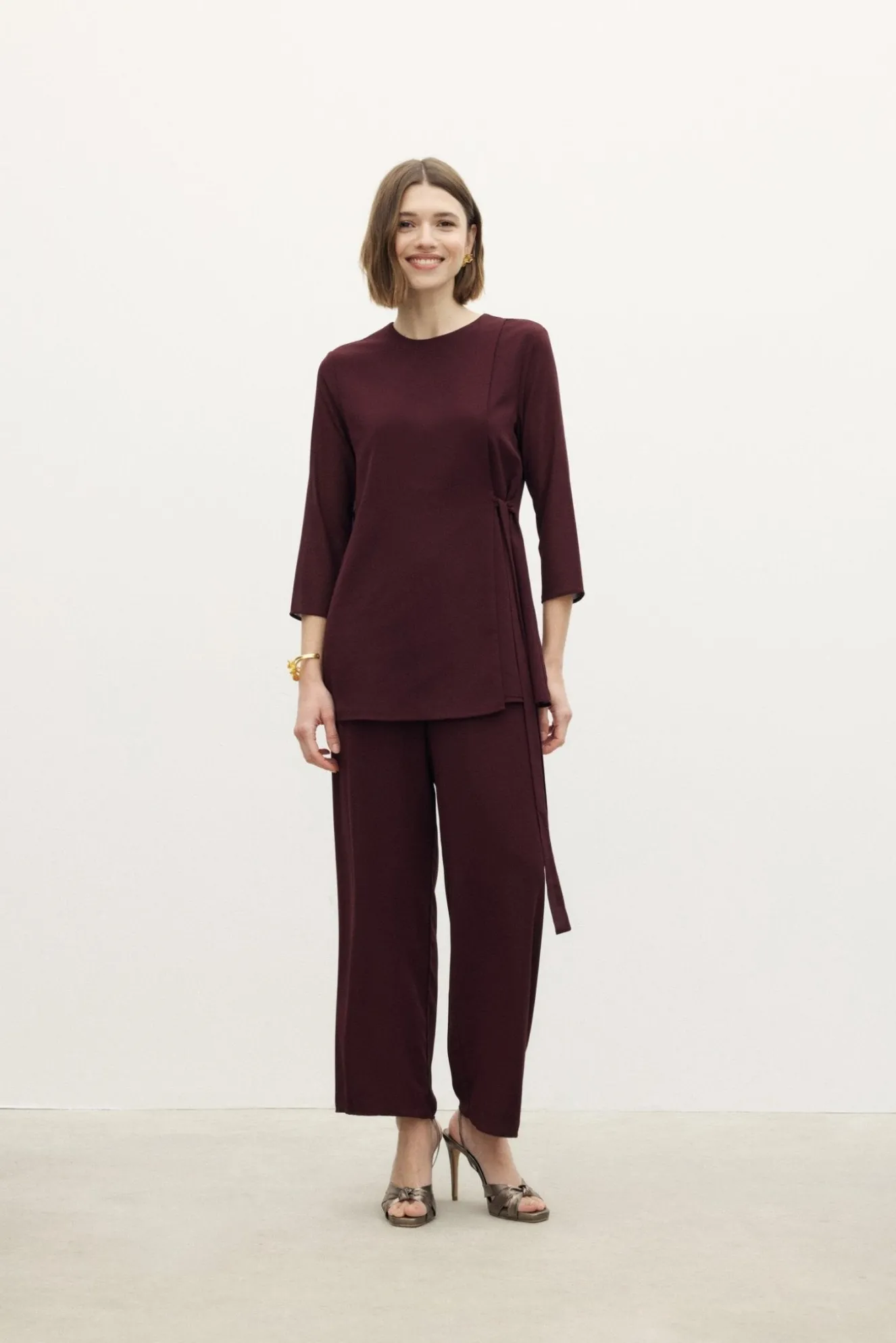 Blouse QUITA Burgundy