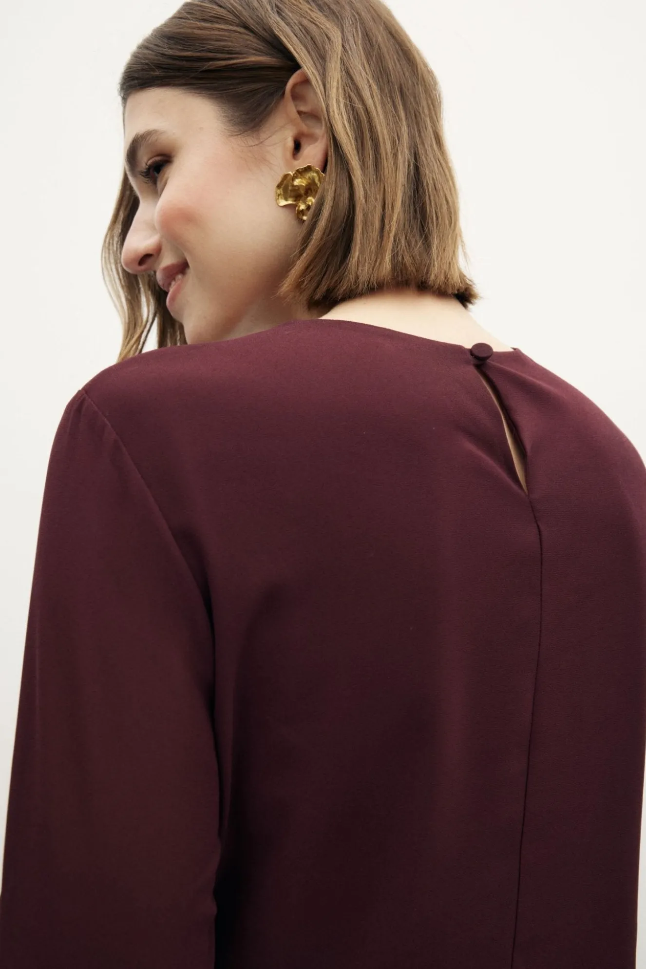Blouse QUITA Burgundy
