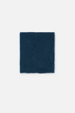 Blue MOHAIR Poncho for Women - BIMANI