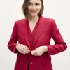 BRANDON Cherry Blazer
