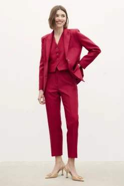 BRANDON Cherry Blazer