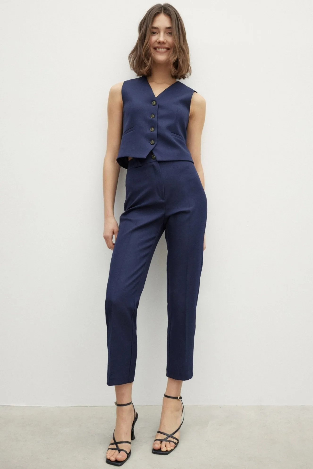 BRANDON Navy Vest