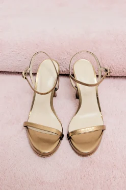 BRUNA Bronze Sandal