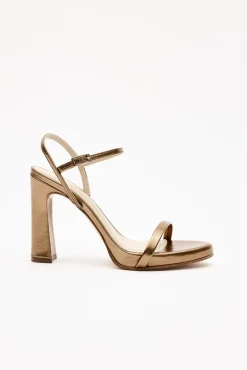 BRUNA Bronze Sandal