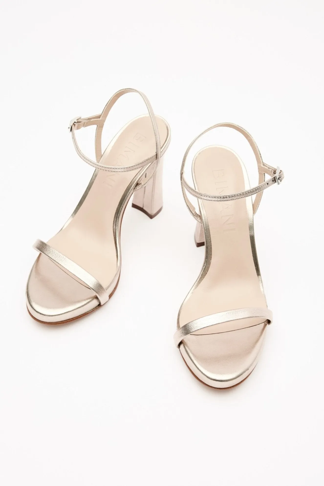 BRUNA Silver Sandal